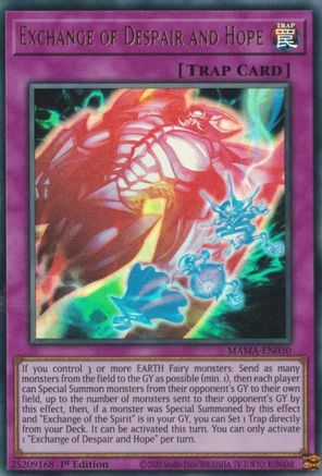 Exchange of Despair and Hope (MAMA-EN030) - Magnificent Mavens 1st Edition