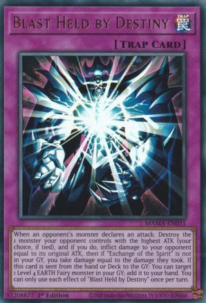Blast Held by Destiny (MAMA-EN031) - Magnificent Mavens 1st Edition