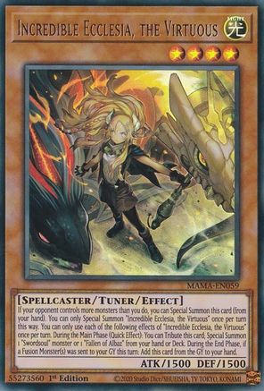 Incredible Ecclesia, the Virtuous (MAMA-EN059) - Magnificent Mavens 1st Edition