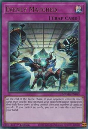 Evenly Matched (MAMA-EN099) - Magnificent Mavens 1st Edition
