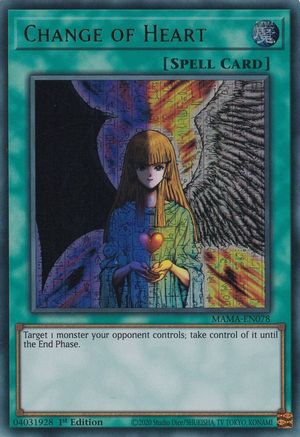 Change of Heart (Ultra Pharaoh's Rare) (MAMA-EN078) - Magnificent Mavens 1st Edition