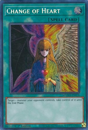 Change of Heart (Secret Pharaoh's Rare) (MAMA-EN078) - Magnificent Mavens 1st Edition