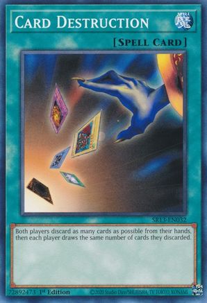 Card Destruction (SR13-EN032) - Structure Deck: Dark World 1st Edition