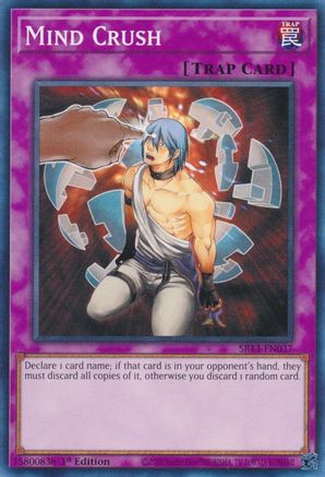 Mind Crush (SR13-EN037) - Structure Deck: Dark World 1st Edition