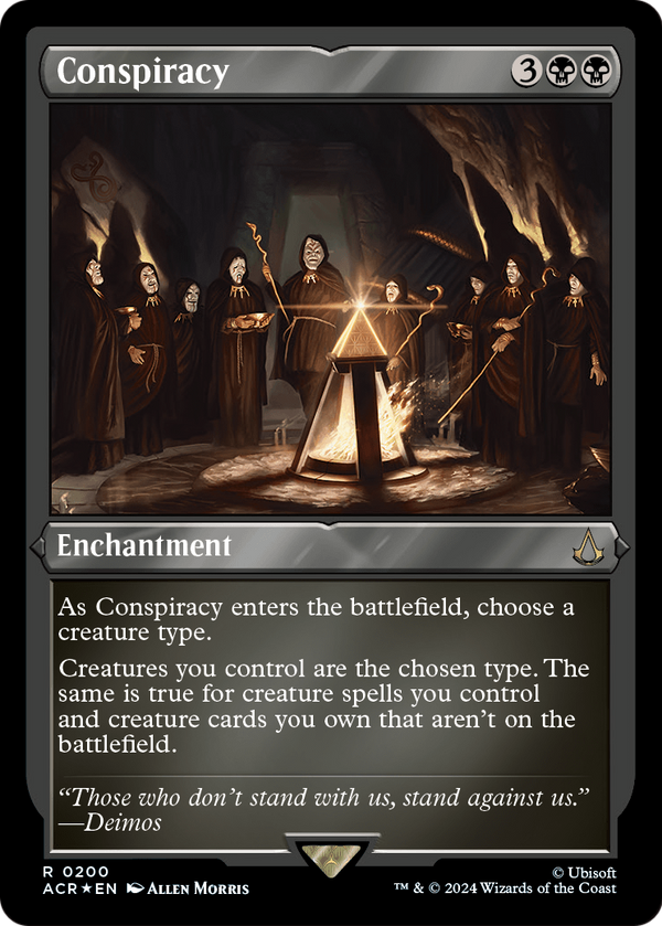 Conspiracy (Foil Etched) (ACR-200) - Assassin's Creed Foil