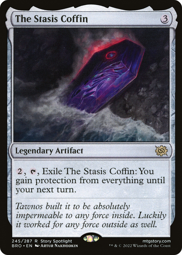 The Stasis Coffin (BRO-245) - The Brothers' War Foil