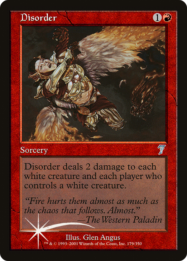 Disorder (7ED-179★) - 7th Edition Foil