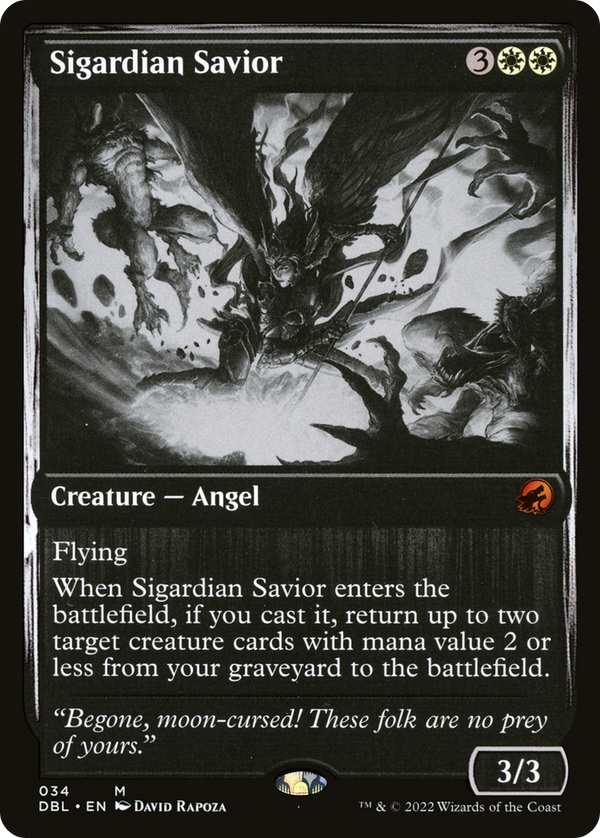 Sigardian Savior (DBL-034) - Innistrad: Double Feature