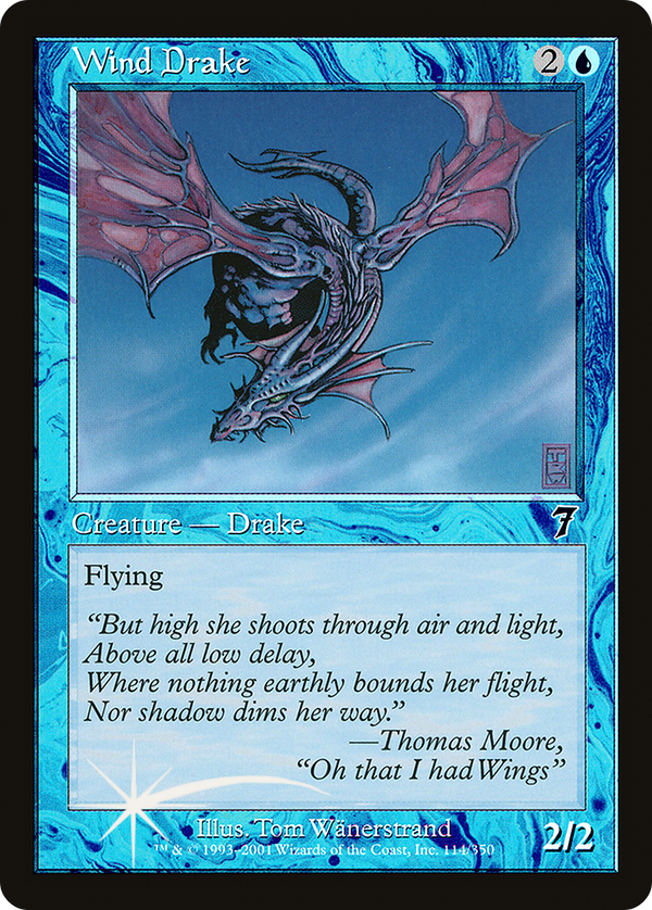 Wind Drake (7ED-114★) - 7th Edition