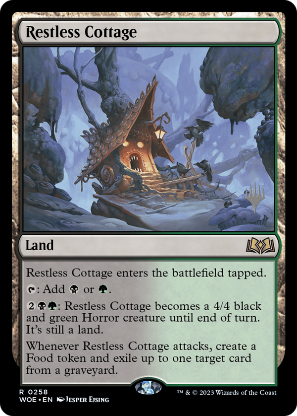 Restless Cottage (PPWOE-258) - Wilds of Eldraine Promos