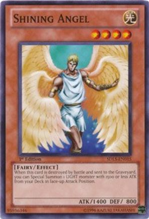 Shining Angel (SDLS-EN015) - Structure Deck: Lost Sanctuary 1st Edition