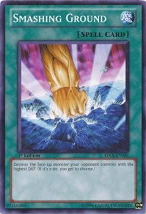 Smashing Ground (SDLS-EN026) - Structure Deck: Lost Sanctuary 1st Edition