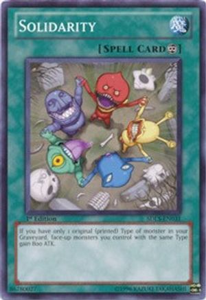 Solidarity (SDLS-EN031) - Structure Deck: Lost Sanctuary 1st Edition