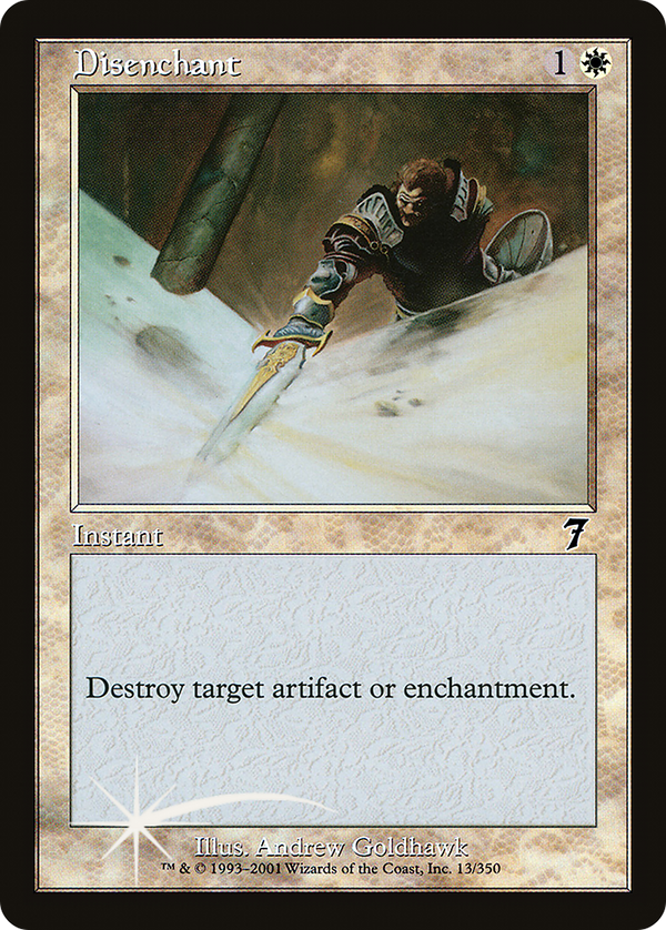 Disenchant (7ED-13★) - 7th Edition Foil