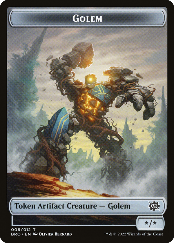 Golem (TBRO-006) - The Brothers' War Tokens