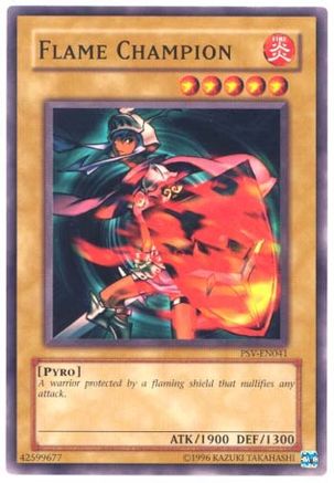Flame Champion (PSV-EN041) - Pharaoh's Servant (Worldwide English) Unlimited