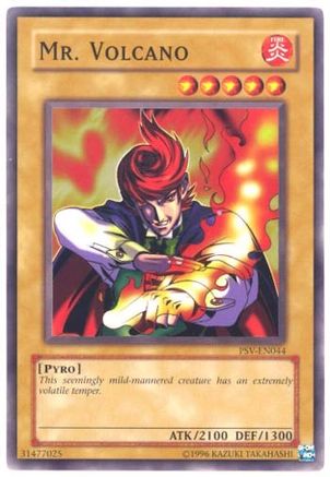 Mr. Volcano (PSV-EN044) - Pharaoh's Servant (Worldwide English) Unlimited