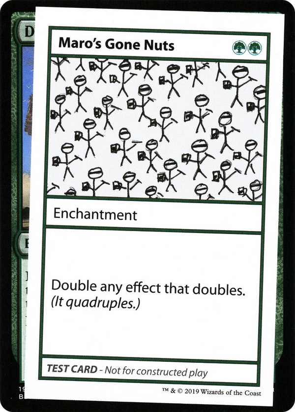 Maro's Gone Nuts (No PW Symbol) (CMB1-) - Mystery Booster Playtest Cards 2021