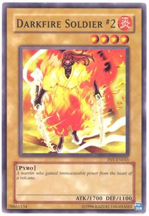 Darkfire Soldier #2 (PSV-EN045) - Pharaoh's Servant (Worldwide English) Unlimited