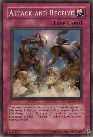 Attack and Receive (PSV-EN054) - Pharaoh's Servant (Worldwide English) Unlimited