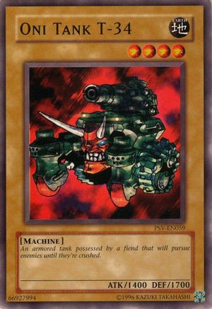 Oni Tank T-34 (PSV-EN059) - Pharaoh's Servant (Worldwide English) Unlimited