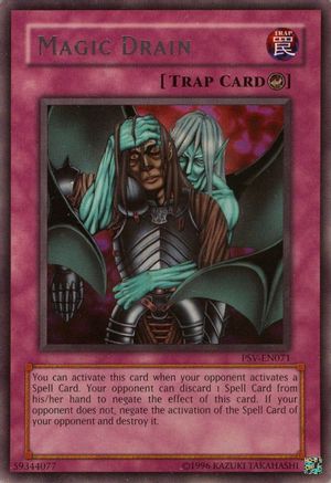 Magic Drain (PSV-EN071) - Pharaoh's Servant (Worldwide English) Unlimited