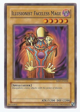 Illusionist Faceless Mage (MRD-EN068) - Metal Raiders (Worldwide English) Unlimited