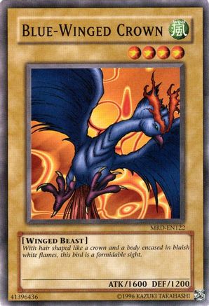 Blue-Winged Crown (MRD-EN122) - Metal Raiders (Worldwide English) Unlimited