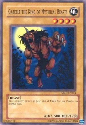 Gazelle the King of Mythical Beasts (MRD-EN124) - Metal Raiders (Worldwide English) Unlimited