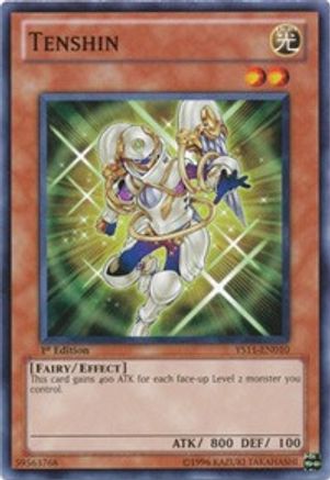 Tenshin (YS11-EN010) - Starter Deck: Dawn of the Xyz 1st Edition