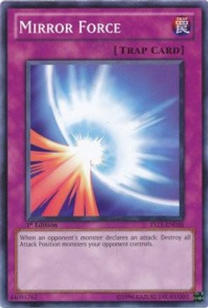 Mirror Force (YS11-EN036) - Starter Deck: Dawn of the Xyz 1st Edition