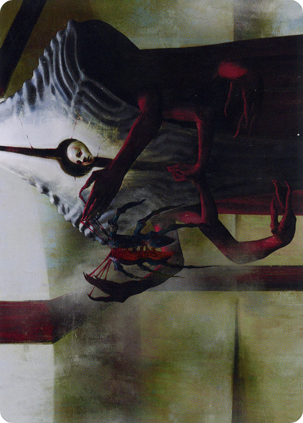 Vivisection Evangelist // Vivisection Evangelist (AONE-054) - Phyrexia: All Will Be One Art Series (Borderless) Foil