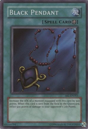 Black Pendant (SRL-EN003) - Spell Ruler (Worldwide English) Unlimited