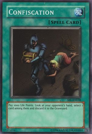 Confiscation (SRL-EN038) - Spell Ruler (Worldwide English) Unlimited