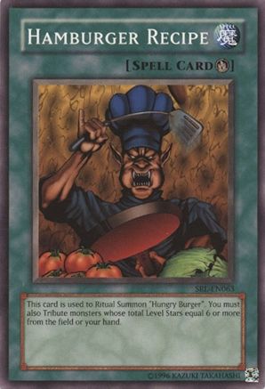 Hamburger Recipe (SRL-EN063) - Spell Ruler (Worldwide English) Unlimited