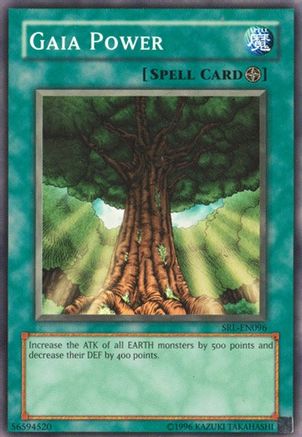 Gaia Power (SRL-EN096) - Spell Ruler (Worldwide English) Unlimited