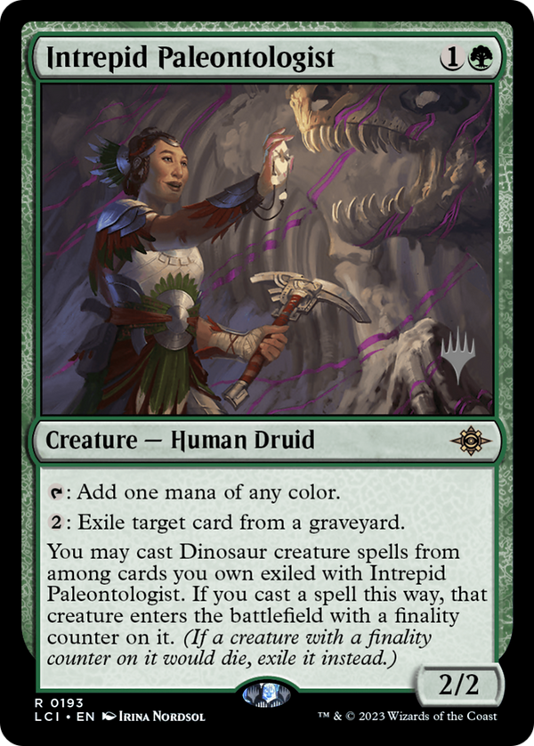 Intrepid Paleontologist (PPLCI-193) - The Lost Caverns of Ixalan Promos