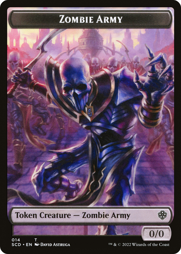 Zombie Army (TSCD-014) - Starter Commander Deck Tokens