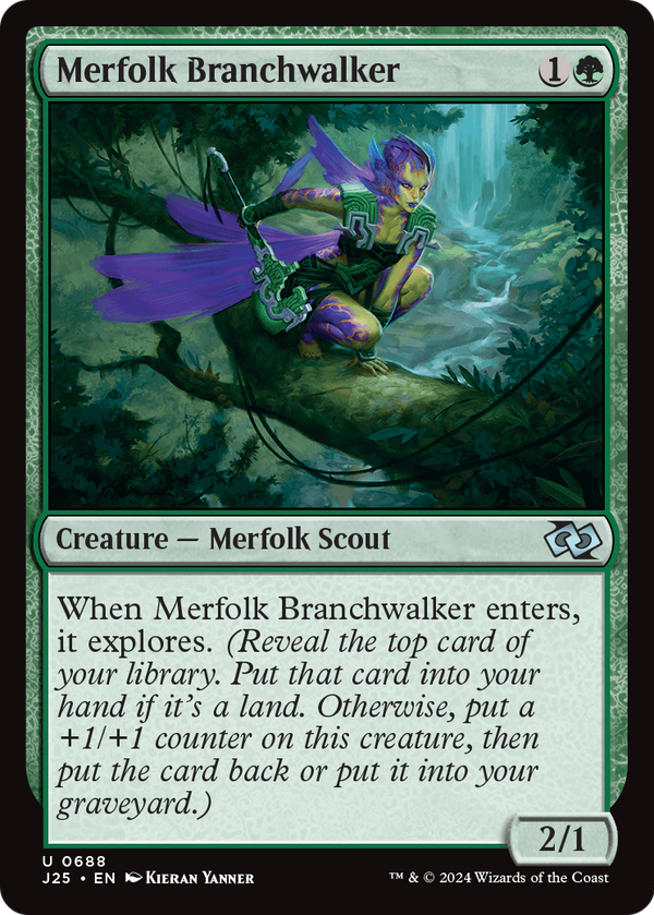 Merfolk Branchwalker (J25-688) - Foundations Jumpstart