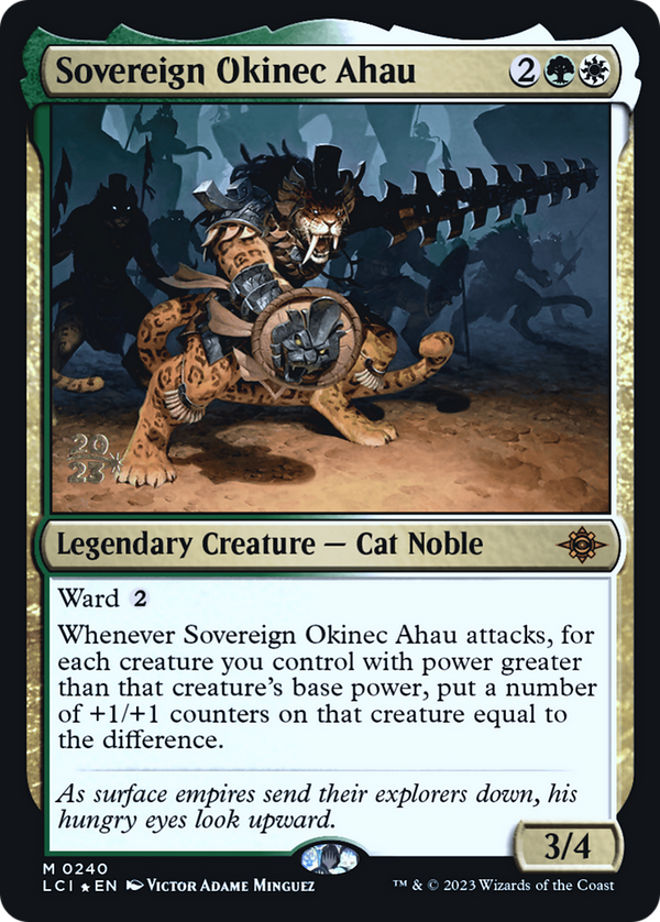 Sovereign Okinec Ahau (PRE-240) - The Lost Caverns of Ixalan Promos Foil