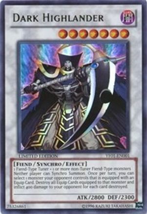 Dark Highlander (YF01-EN001) - Yu-Gi-Oh! 5D's Manga Promotional Cards Limited