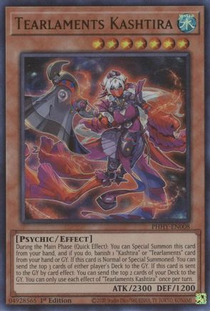 Tearlaments Kashtira (PHHY-EN008) - Photon Hypernova 1st Edition