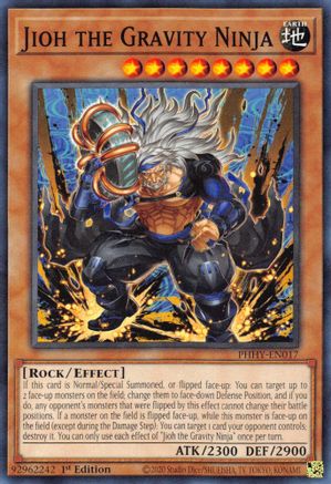 Jioh the Gravity Ninja (PHHY-EN017) - Photon Hypernova 1st Edition