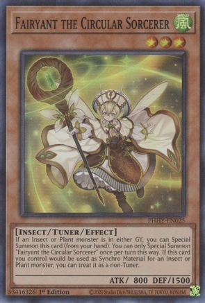 Fairyant the Circular Sorcerer (PHHY-EN025) - Photon Hypernova 1st Edition