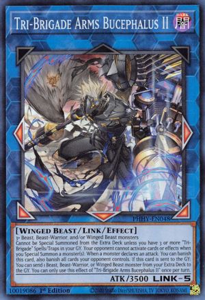 Tri-Brigade Arms Bucephalus II (PHHY-EN048) - Photon Hypernova 1st Edition