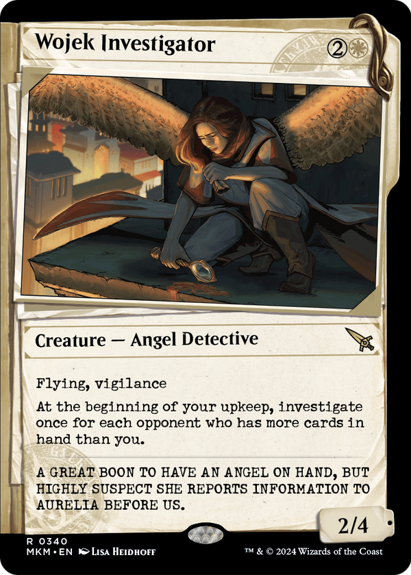 Wojek Investigator (Showcase) (MKM-340) - Murders at Karlov Manor: (Showcase)