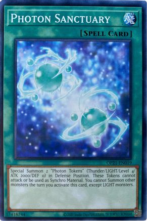 Photon Sanctuary (OP21-EN019) - OTS Tournament Pack 21 Unlimited