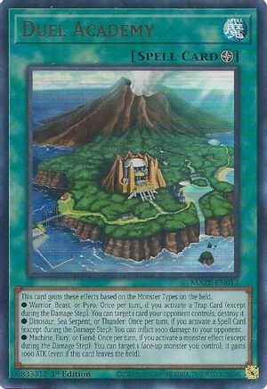 Duel Academy (MAZE-EN013) - Maze of Memories 1st Edition