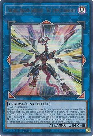 Firewall Dragon Darkfluid - Neo Tempest Terahertz (MAZE-EN028) - Maze of Memories 1st Edition