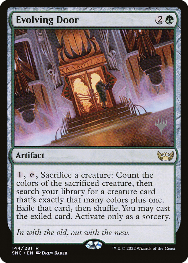 Evolving Door (PPSNC-144) - Streets of New Capenna Promos